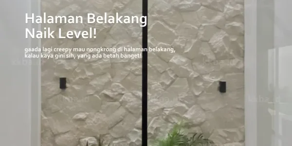 Dinding Batu Serai Bali